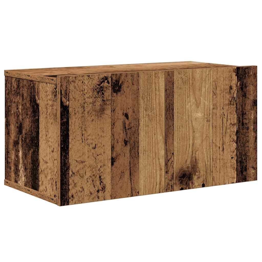 Tv-meubelset 6 pcs Oud hout 30.5 x 30 x 90 cm Bewerkt hout
