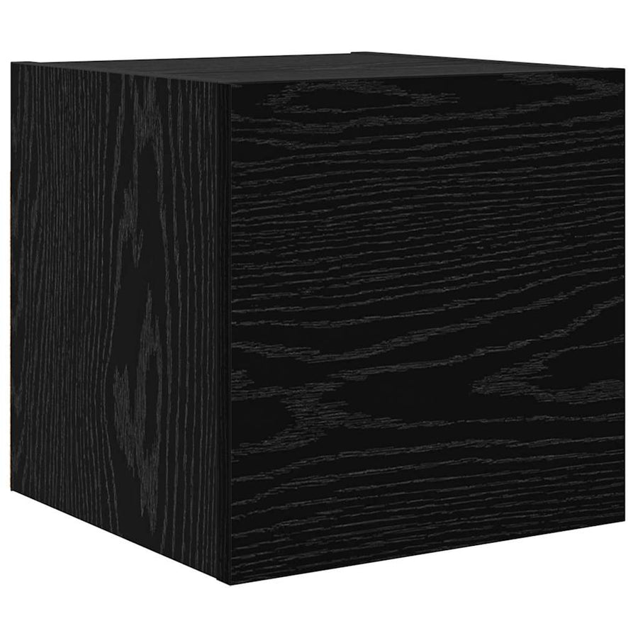 Tv-Meubelset Wandgemonteerd 8 Pcs Bewerkt Hout 100 cm