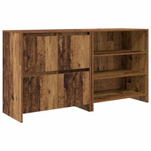 Dressoir met plank 2 pcs Oud hout 70 x 41 x 75 cm Bewerkt hout