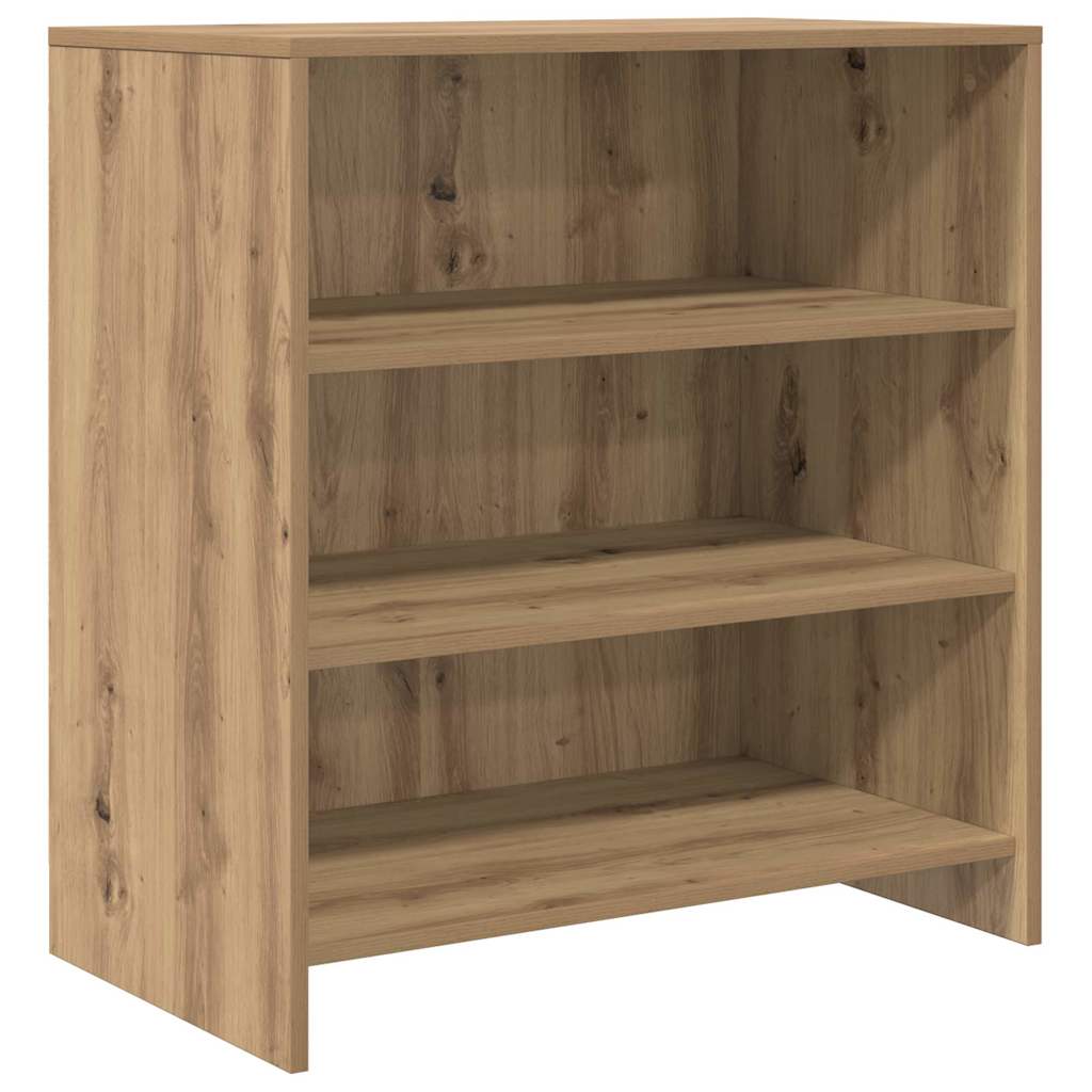 Dressoir 2 pcs artisanaal eikenkleurig 70 x 41 x 75 cm