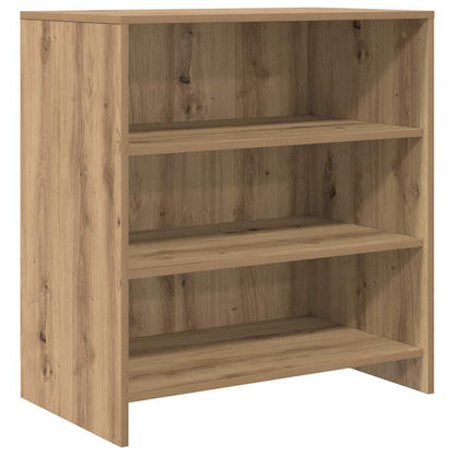 Dressoir 2 pcs artisanaal eikenkleurig 70 x 41 x 75 cm