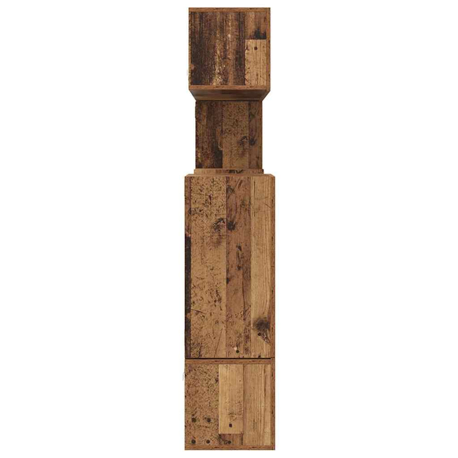 Tv-meubelset 10 pcs Oud hout 180 x 30 x 90.5 cm Bewerkt hout