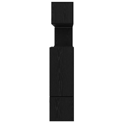 Tv-Meubelset Wandgemonteerd 10 Pcs Bewerkt Hout 10