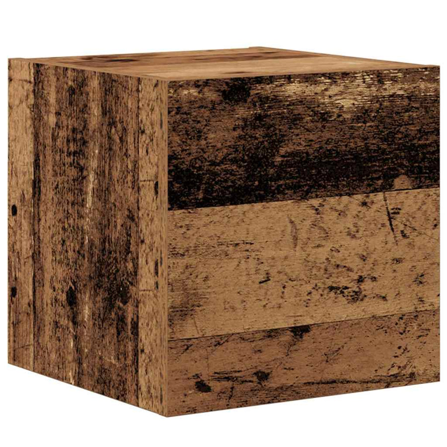 Tv-meubelset 8 pcs Oud hout 100 x 30 x 30 cm Bewerkt hout