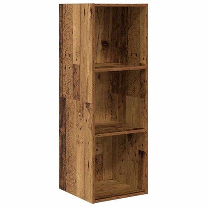 TV-kast set 3 pcs Oud hout 37 x 37 x 142.5 cm Bewerkt hout