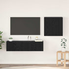 Tv-meubel 120x30x30 cm zwart eiken