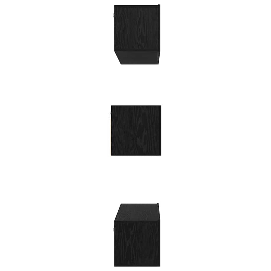 Tv-Meubelset Wandgemonteerd 6 Pcs Bewerkt Hout 120 cm