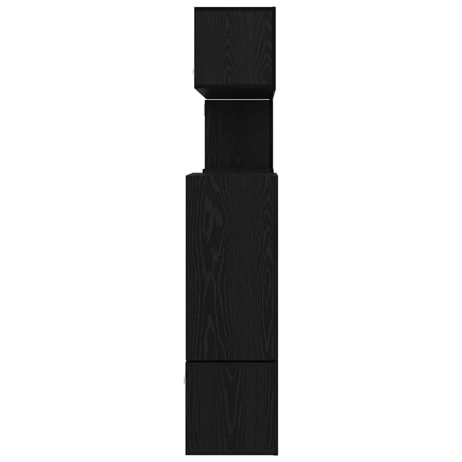 Tv Eenheden Wandgemonteerd 4 Pcs Bewerkt Hout 80 cm