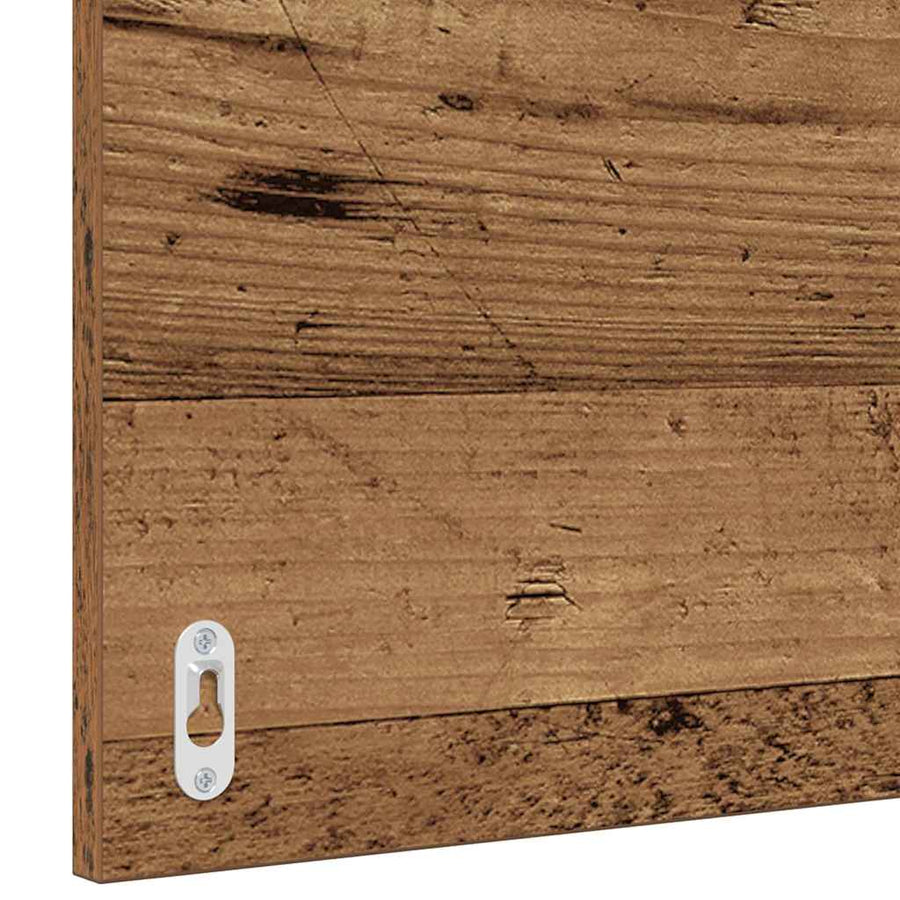 Badkamermeubelset 2 pcs Oud hout 41 x 38.5 x 48 cm Bewerkt hout