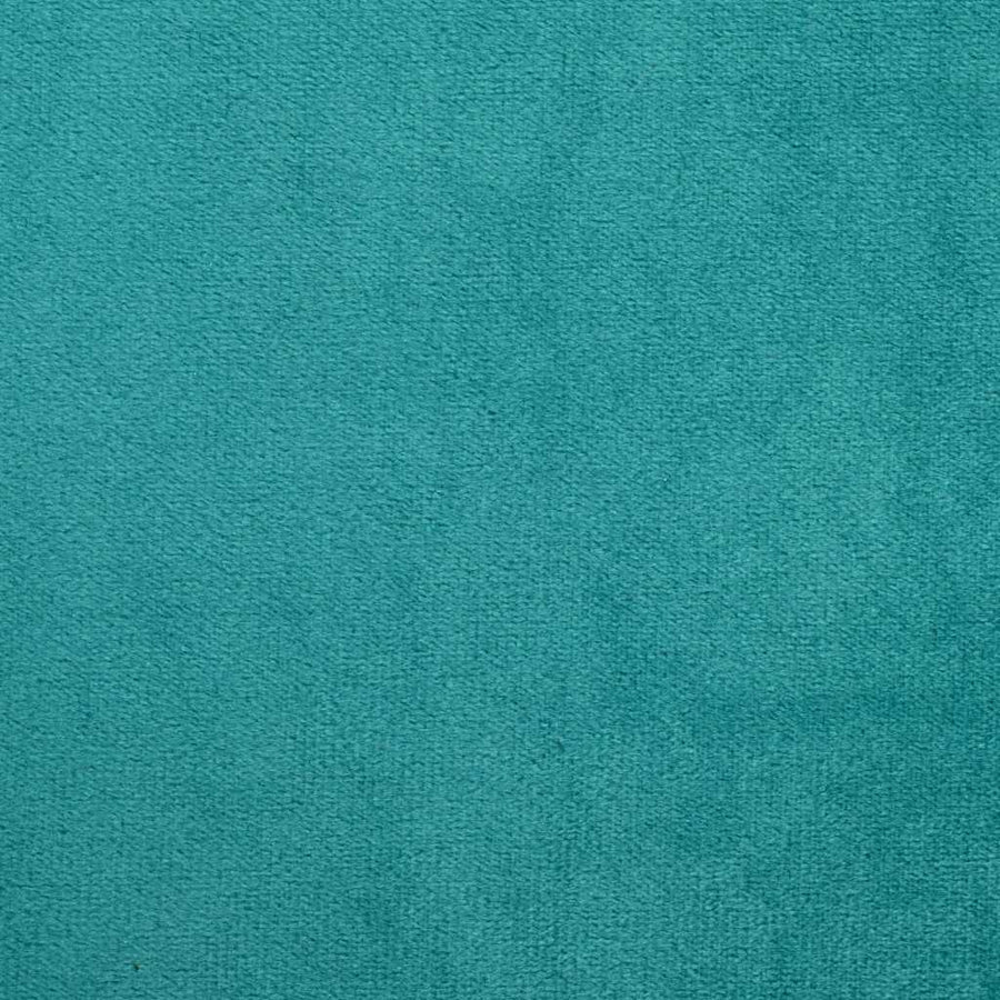 Hoekbedframe met hoofdeinde Turquoise 100 x 200 cm Fluweel