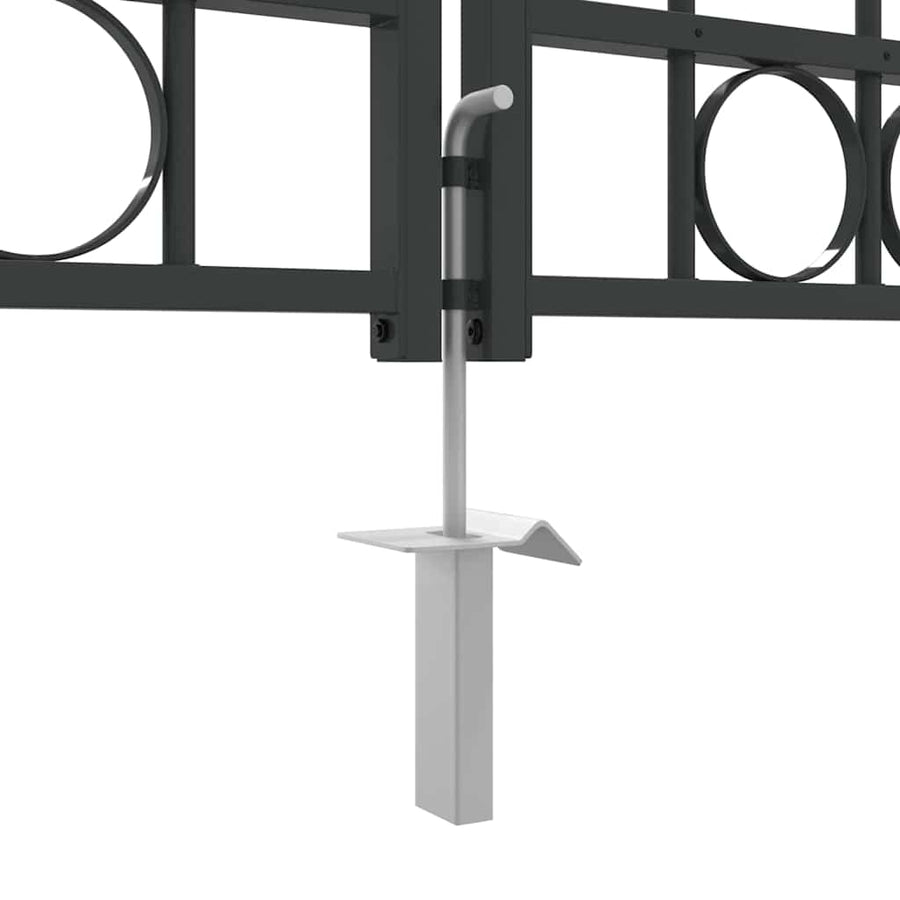 Hekpoort Anders Grijs 400 x 175 cm Staal