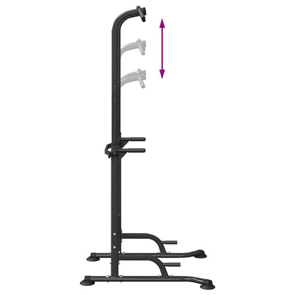 Kracht Toren Dip Station Anders Zwart 95 x 102 x (160-210) cm