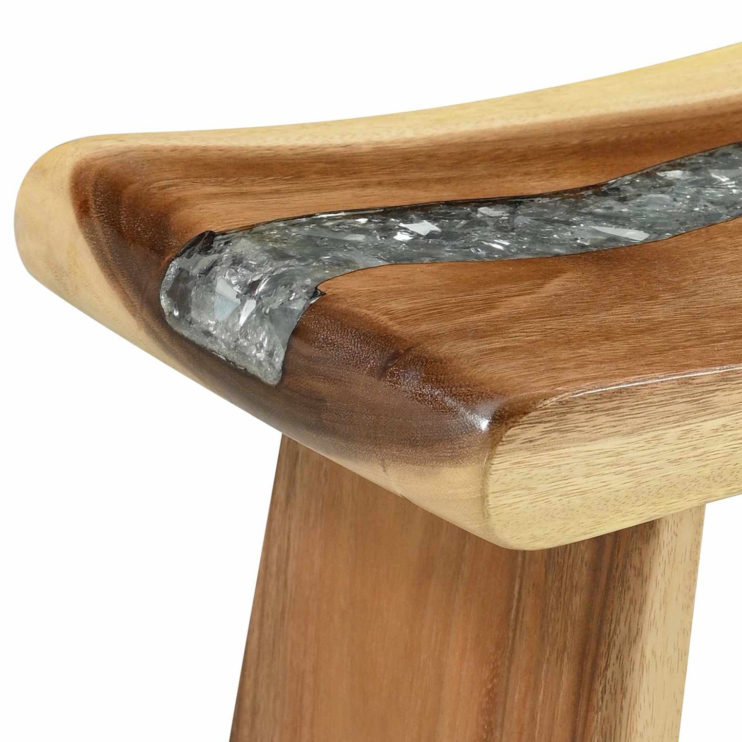 Badkamer Kruk Naturel 50 x 30 x 45 cm Natuurlijk Hout