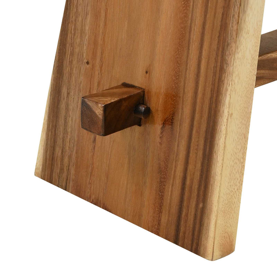Badkamer Kruk Naturel 50 x 30 x 45 cm Natuurlijk Hout