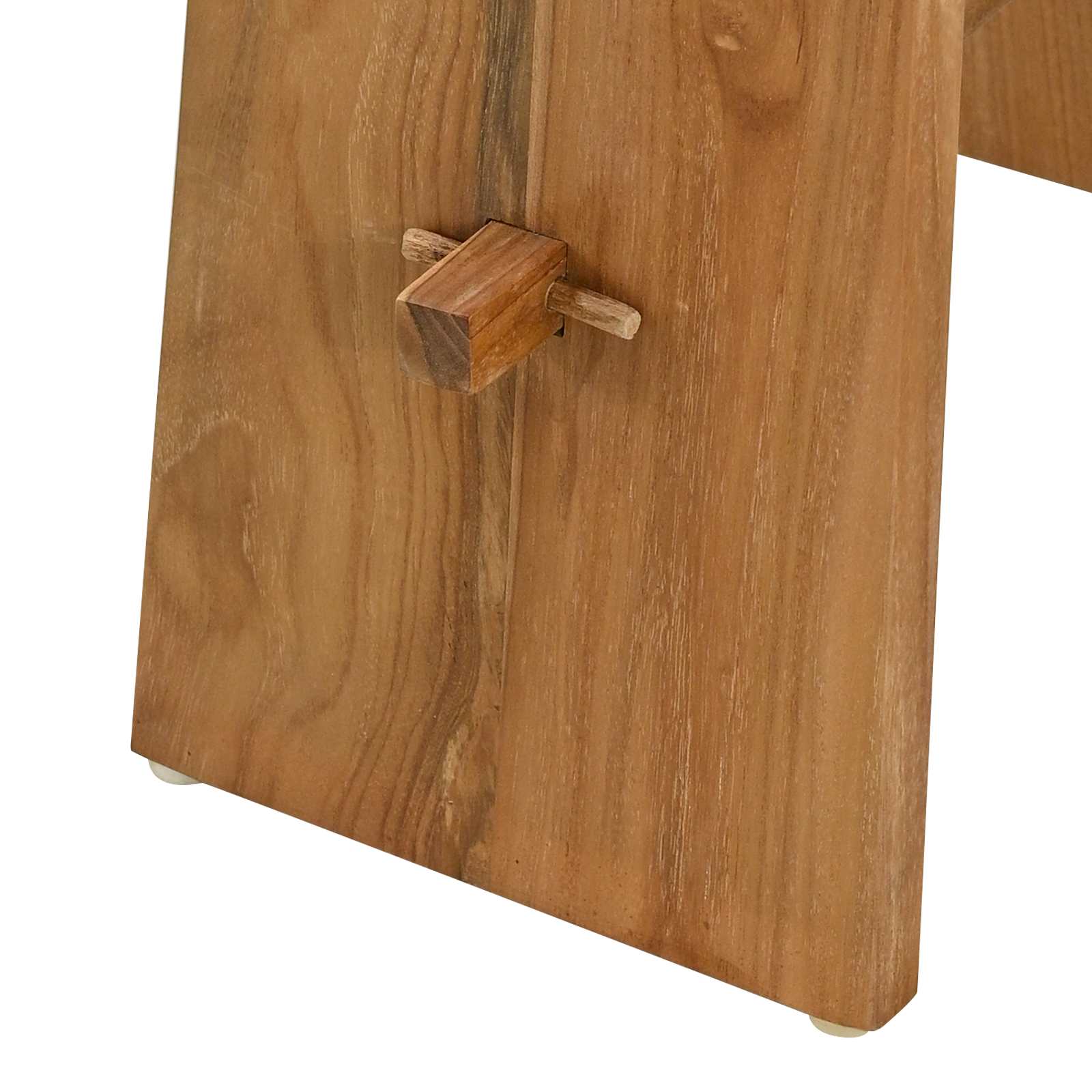 Badkamer Kruk Bruin 50 x 29,5 x 50,5 cm Massief Teakhout