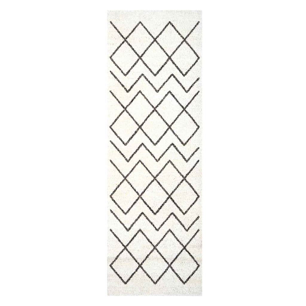 Keuken Mat Geometric Geometrisch 60 x 180 cm Fluweel