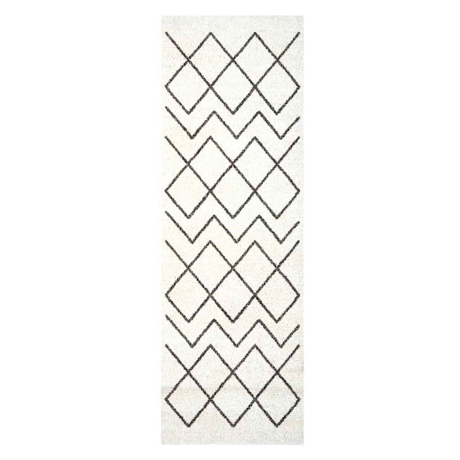 Keuken Mat Geometric Geometrisch 60 x 180 cm Fluweel