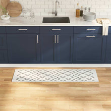 Keuken Vloerkleed Wit 150 x 45 cm Fluweel