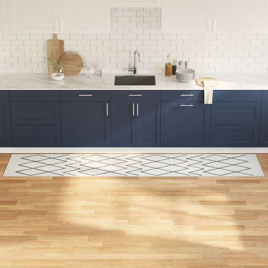 Keuken Mat Geometric Geometrisch 60 x 300 cm Fluweel