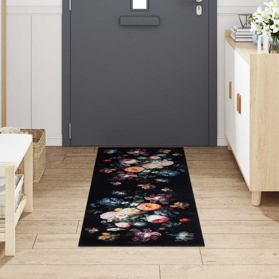 Keuken Mat Floral Bloemen 60 x 180 cm Fluweel