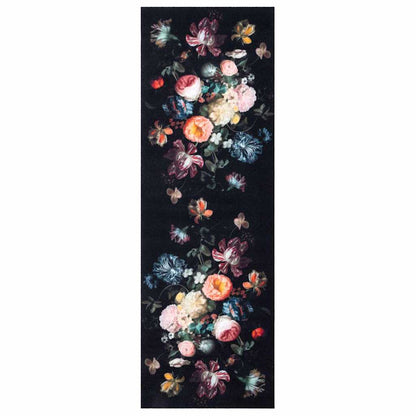 Keuken Mat Floral Bloemen 60 x 180 cm Fluweel