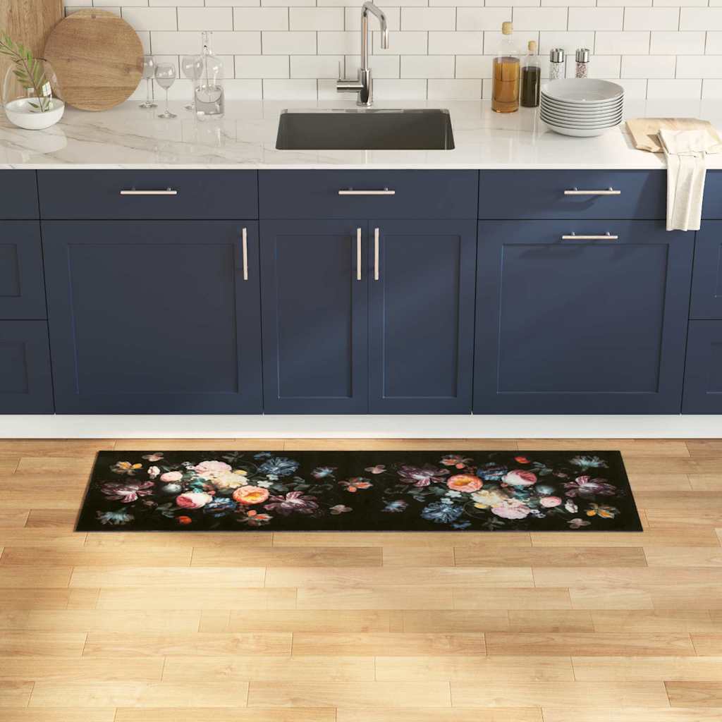 Keuken Mat Bloemen Bloemen 45 x 150 cm Fluweel