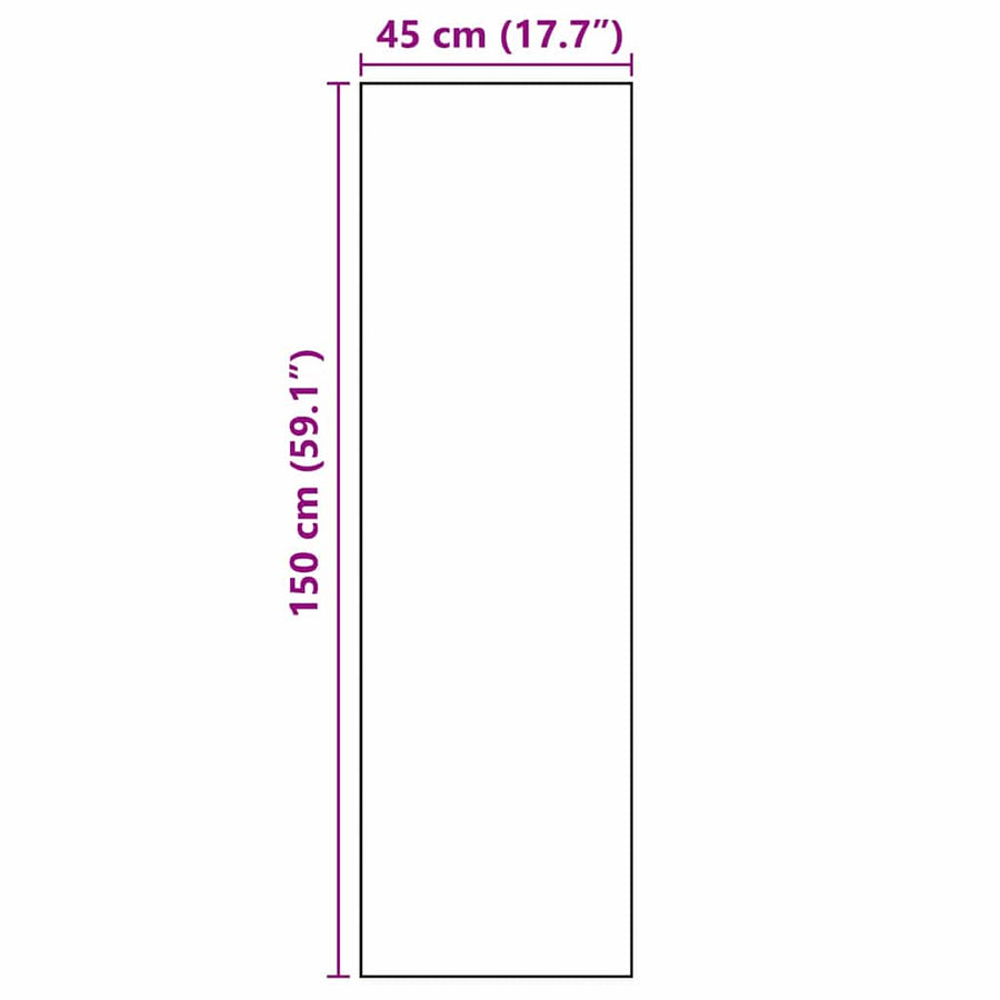 Keuken Mat Other Chef's ruimte 45 x 150 cm Fluweel