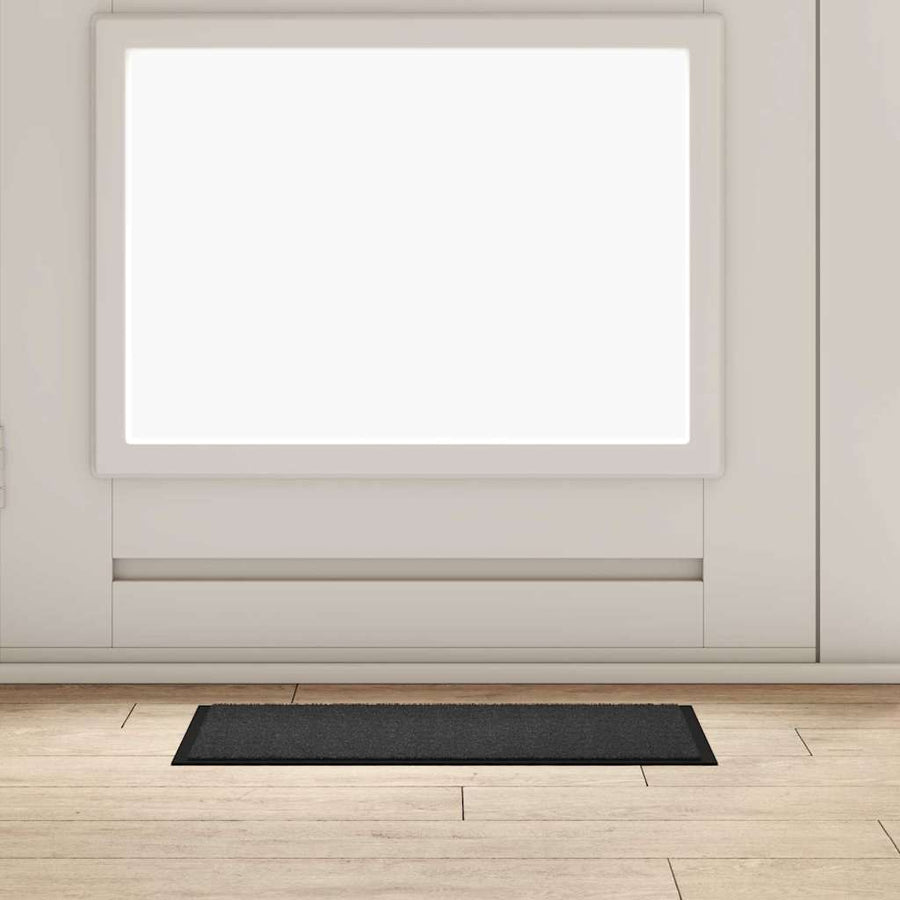 Deurmat Antraciet 40 x 60 cm Teddy Stof