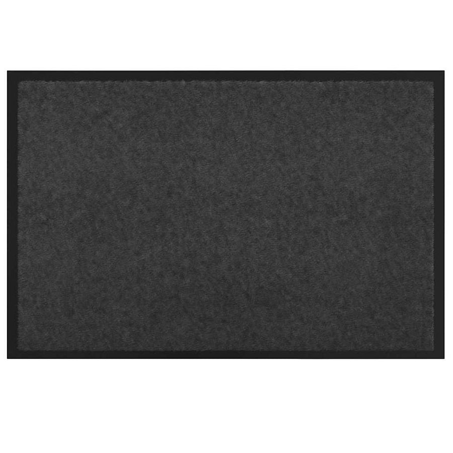 Deurmat Antraciet 40 x 60 cm Teddy Stof