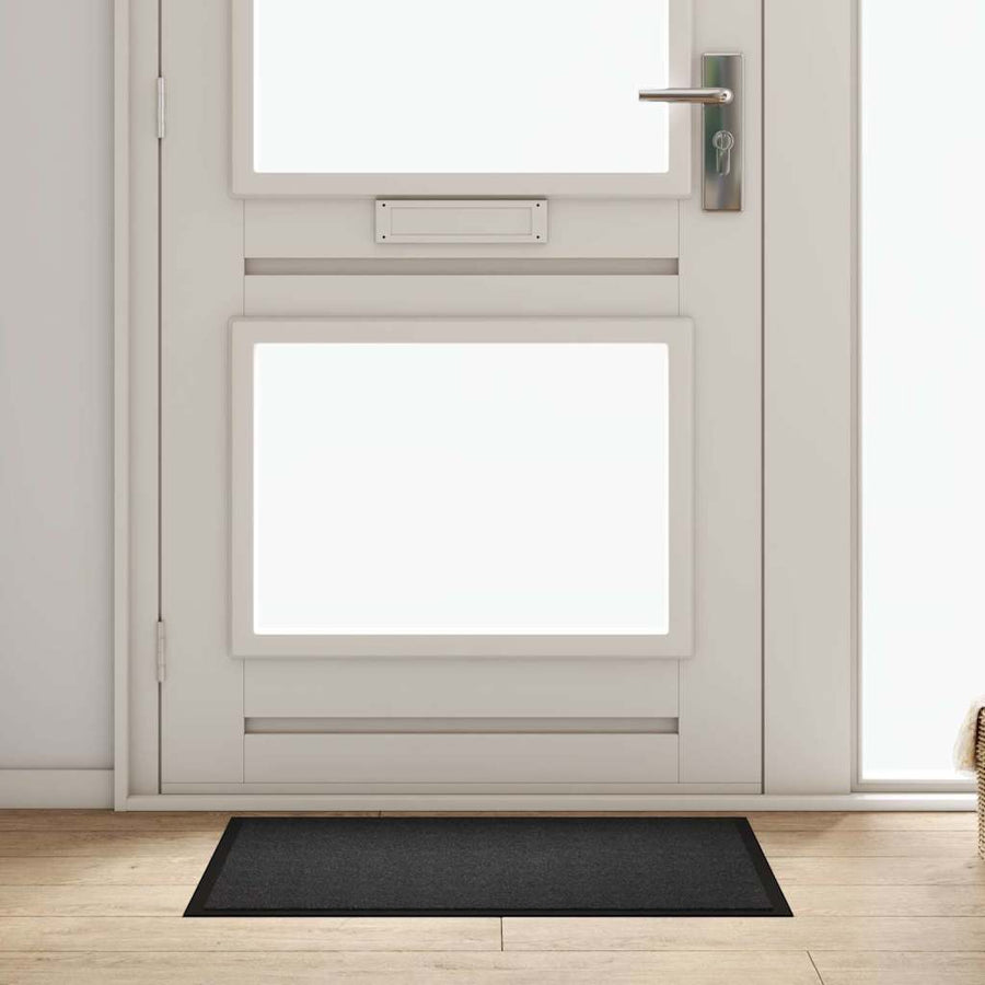 Deurmat Antraciet 60 x 80 cm Teddy Stof