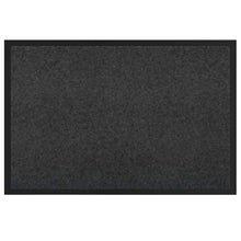 Deurmat Antraciet 80 x 120 cm Teddy Stof
