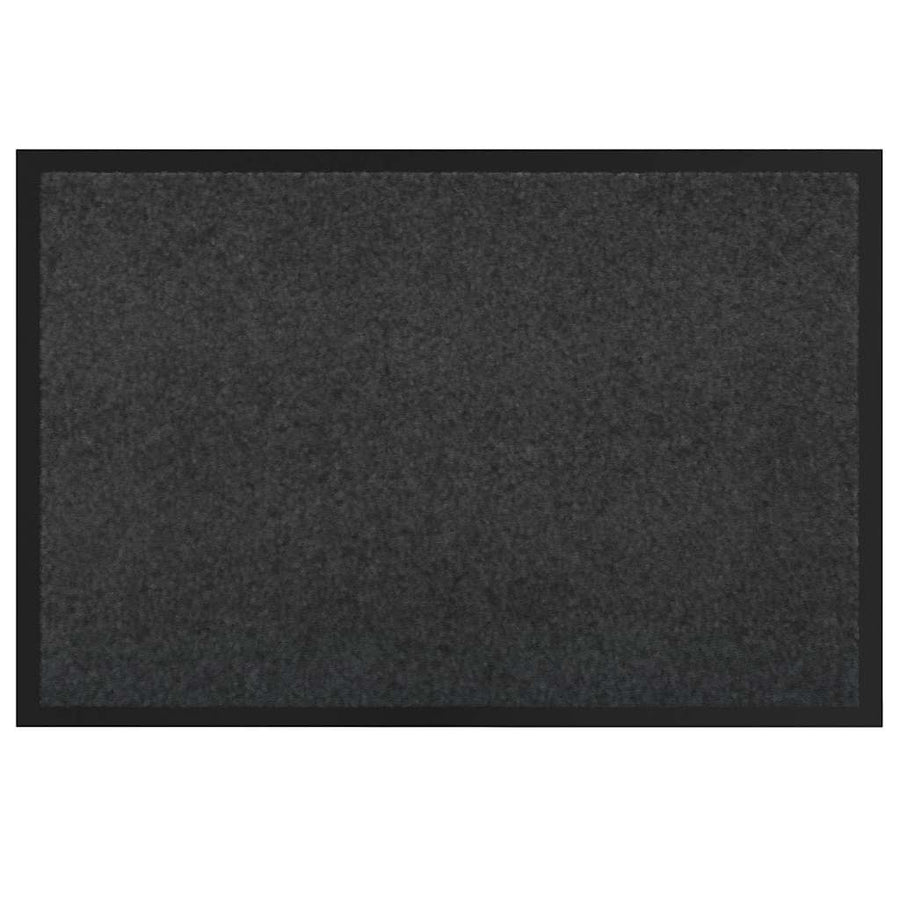 Deurmat Antraciet 80 x 120 cm Teddy Stof