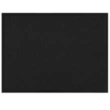 Deurmat Zwart 60 x 80 cm Teddy Stof