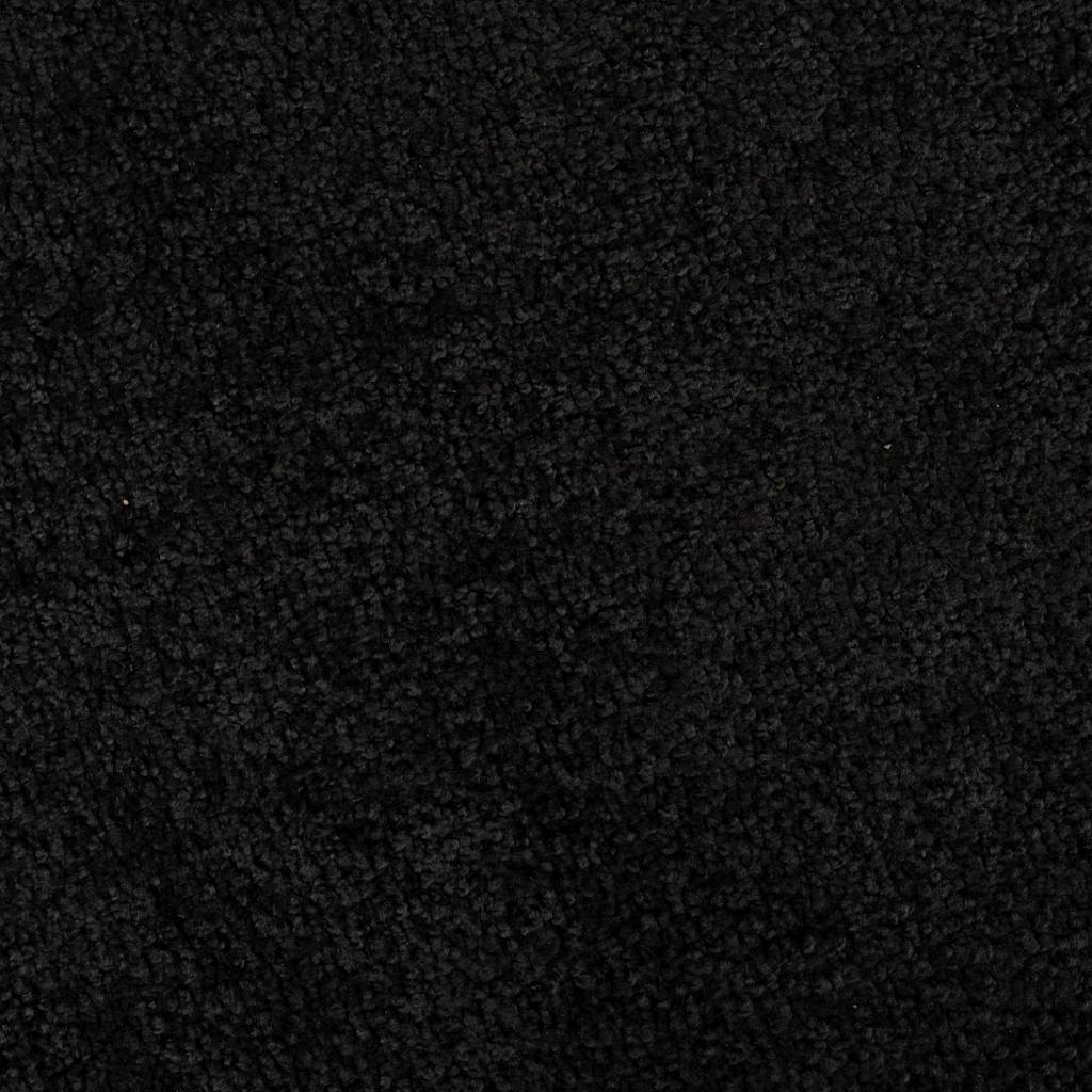 Deurmat Zwart 80 x 120 cm Teddy Stof