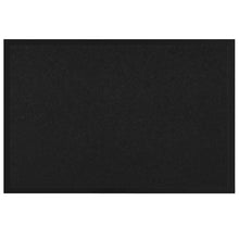 Deurmat Zwart 80 x 120 cm Teddy Stof
