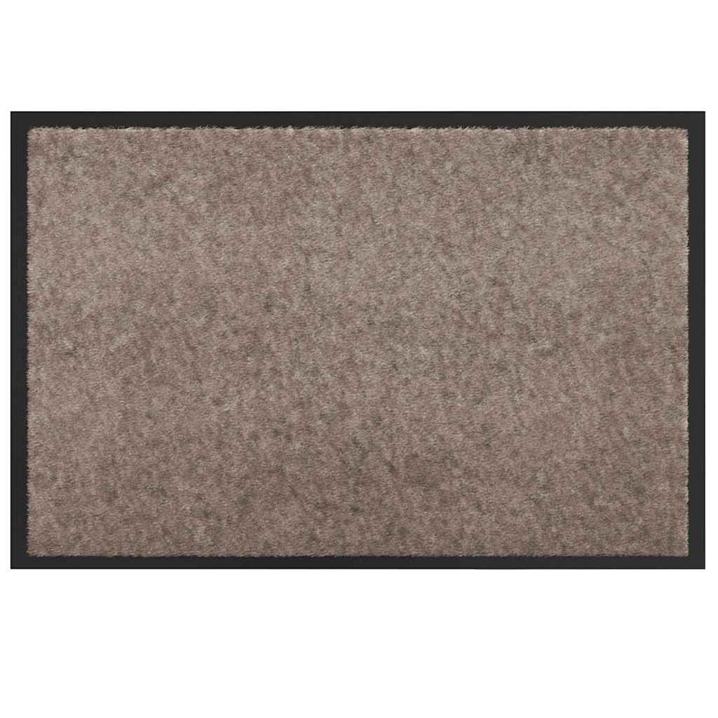 Deurmat Beige 40 x 60 cm Teddy Stof