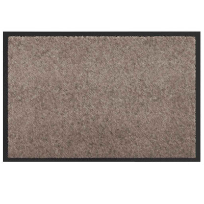 Deurmat Beige 40 x 60 cm Teddy Stof