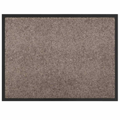 Deurmat Beige 60 x 80 cm Teddy Stof