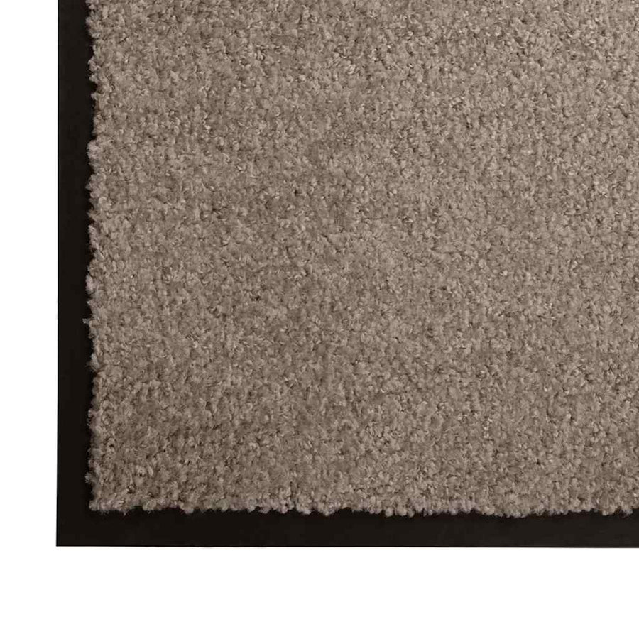 Deurmat Beige 80 x 120 cm Teddy Stof