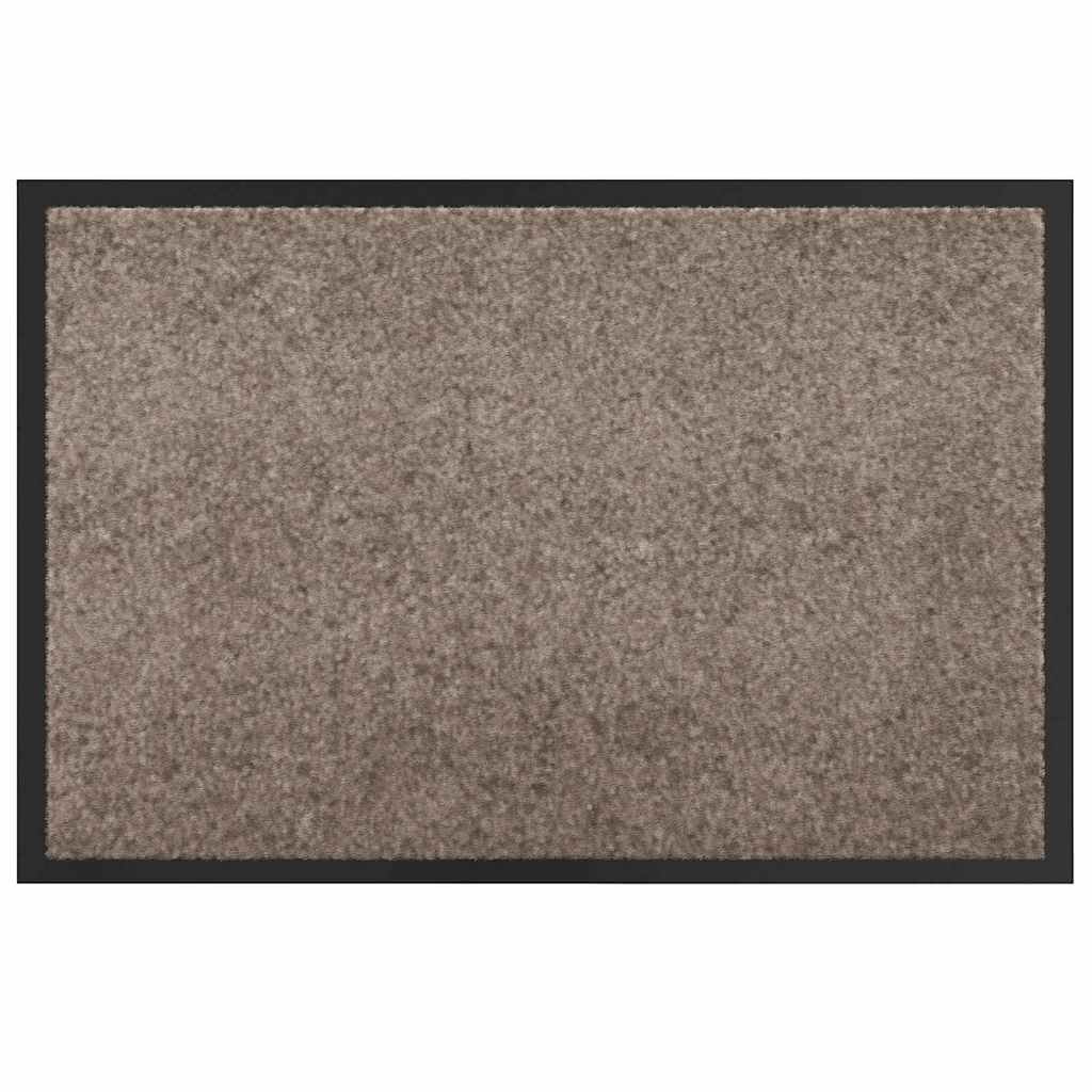 Deurmat Beige 80 x 120 cm Teddy Stof