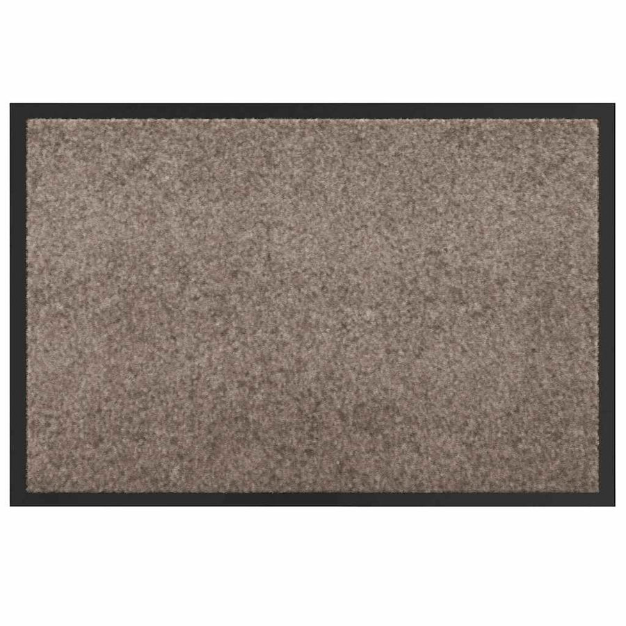 Deurmat Beige 80 x 120 cm Teddy Stof