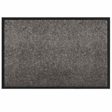 Deurmat Lichtgrijs 40 x 60 cm Teddy Stof
