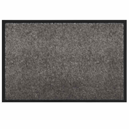 Deurmat Lichtgrijs 40 x 60 cm Teddy Stof