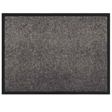 Deurmat Lichtgrijs 60 x 80 cm Teddy Stof