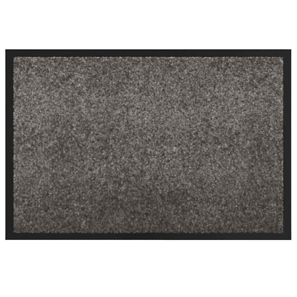 Deurmat Lichtgrijs 80 x 120 cm Teddy Stof