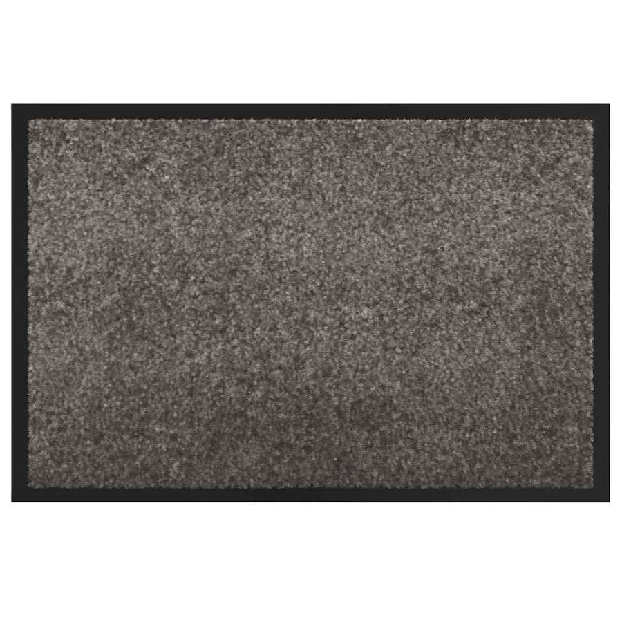 Deurmat Lichtgrijs 80 x 120 cm Teddy Stof
