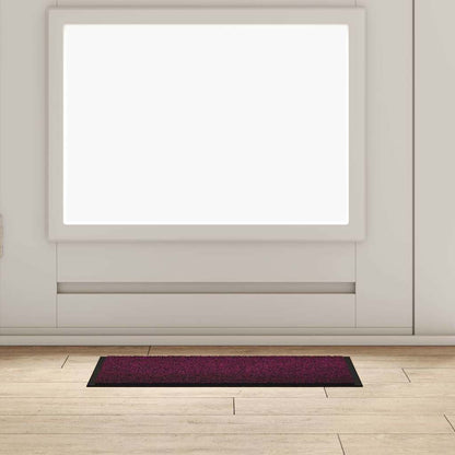 Deurmat Bordeauxrood 40 x 60 cm Teddy Stof