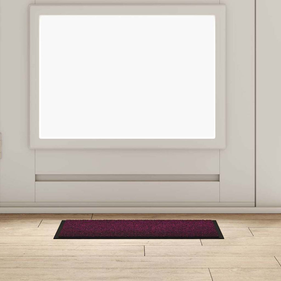 Deurmat Bordeauxrood 40 x 60 cm Teddy Stof