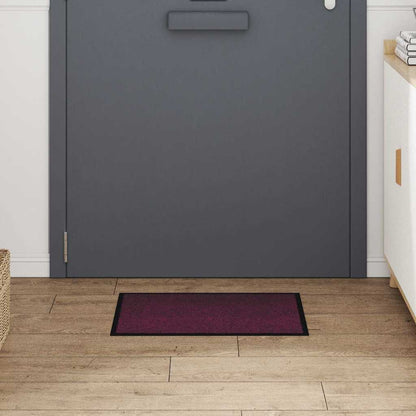 Deurmat Bordeauxrood 40 x 60 cm Teddy Stof