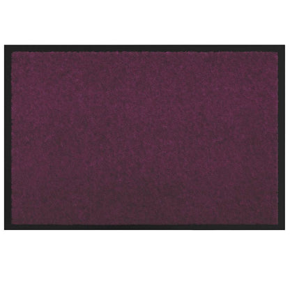 Deurmat Bordeauxrood 40 x 60 cm Teddy Stof